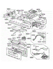 Interior Part 2 parts for Lg Range SCB2000CBB from AppliancePartsPros.com