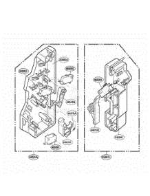 Latch Board Parts parts for Lg Range SCB2000CBB from AppliancePartsPros.com