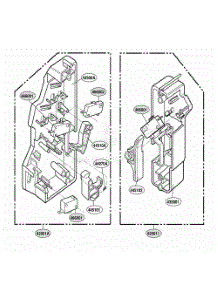 Latch Board Parts parts for Lg Range SCB2000CCC from AppliancePartsPros.com