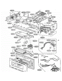 Interior Parts 2 parts for Lg Range SCB2000CWW from AppliancePartsPros.com