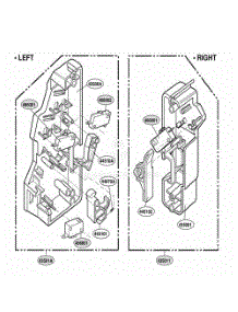 Latch Board Parts parts for Lg Range SCB2000CWW from AppliancePartsPros.com