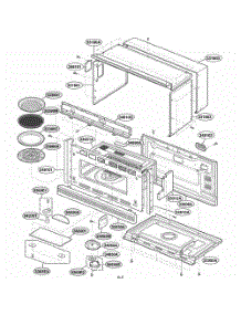 Oven Cavity Parts parts for Lg Range SCB2000CWW from AppliancePartsPros.com