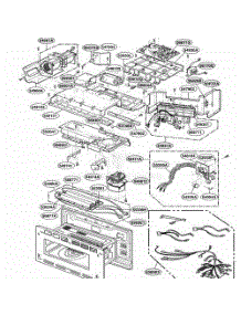 Interior Parts 2 parts for Lg Wall Oven SCB2001CSS from AppliancePartsPros.com