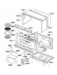 Oven Cavity Parts parts for Lg Wall Oven SCB2001CSS from AppliancePartsPros.com