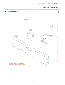 Section 9 parts for Lg Dishwasher SDWB24S3 from AppliancePartsPros.com