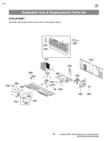 Cycle Part parts for Lg Refrigerator SRFB27W3 from AppliancePartsPros.com