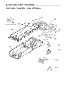 Diagram 7 parts for Lg Washer Dryer Combo SWWE50W4 from AppliancePartsPros.com
