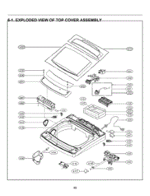 Top Cqver Assembly parts for Lg Washer T1471HGPV from AppliancePartsPros.com