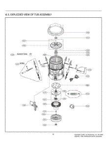 Tub Assembly parts for Lg Washer T1490SEHTC from AppliancePartsPros.com