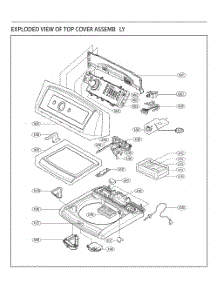 Top Cover Assemb parts for Lg Washer T1743HDFSP from AppliancePartsPros.com