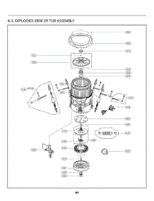 Tub Assembly parts for Lg Washer T1772HFFT from AppliancePartsPros.com