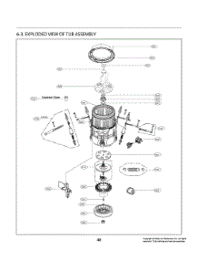 Tub Assembly parts for Lg Washer T17A1EFHT5 from AppliancePartsPros.com