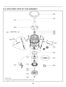 Tub Assembly parts for Lg Washer T18A1EFHT5 from AppliancePartsPros.com