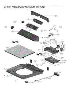 Top Cover Assembly parts for Lg Washer T18J5EFHDT4 from AppliancePartsPros.com