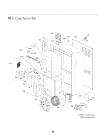 Section 4 parts for Lg Dryer TCD1870CGG from AppliancePartsPros.com