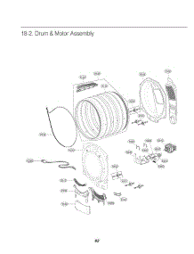 Section 2 parts for Lg Dryer TCD1870QGS from AppliancePartsPros.com