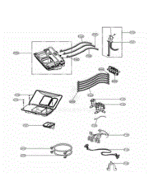 Dispenser Assembly parts for Lg Washer TCW2013CS1 from AppliancePartsPros.com