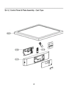 Control Panel And Plate Assembly Card Type parts for Lg Dryer TLD1840CEW9 from AppliancePartsPros.com