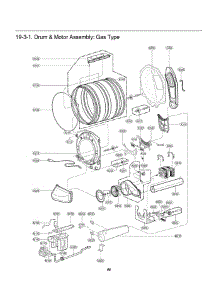 Section 3 parts for Lg Dryer TLD1840CGS from AppliancePartsPros.com