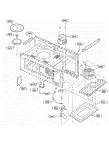 Interior Parts 1 parts for Lg Range TMH14XLB from AppliancePartsPros.com