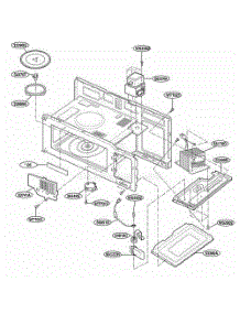 Interior Parts 1 parts for Lg Range TMH14XLB1 from AppliancePartsPros.com