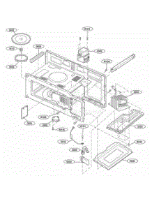 Interior Parts 1 parts for Lg Range TMH14XLQ from AppliancePartsPros.com