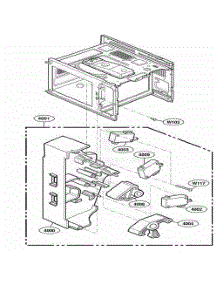 Latch Board Parts parts for Lg Range UFS11EA from AppliancePartsPros.com