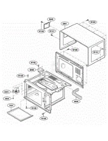 Oven Cavity Parts parts for Lg Range UFS11EA from AppliancePartsPros.com