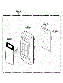 Controller Parts parts for Lg Microwave UMC1061AAW from AppliancePartsPros.com