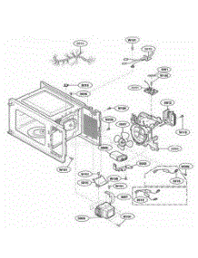 Interior Parts 2 parts for Lg Microwave UMC5200AAB from AppliancePartsPros.com