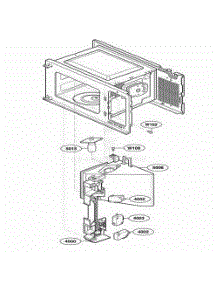 Latch Board Parts parts for Lg Microwave UMC5200AAB from AppliancePartsPros.com