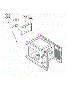 Sensor Parts parts for Lg Microwave UMC5200AAS from AppliancePartsPros.com