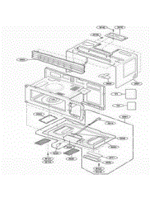 Oven Cavity Parts parts for Lg Microwave UMV1152BAS from AppliancePartsPros.com
