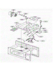 Interior Parts 2 parts for Lg Microwave UMV1152BAW from AppliancePartsPros.com
