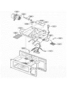 Interior Parts 3 parts for Lg Microwave UMV1152BAW from AppliancePartsPros.com