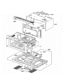Oven Cavity Parts parts for Lg Microwave UPMC3084ST from AppliancePartsPros.com