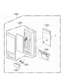 Controller Parts parts for Lg Range UPRM3010ST from AppliancePartsPros.com