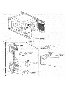 Latch Board Parts parts for Lg Range UPRM3010ST from AppliancePartsPros.com