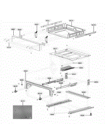 Drawer Parts parts for Lg Refrigerator UPSE3024ST from AppliancePartsPros.com