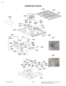 Section 5 parts for Lg Range UPSG3014ST from AppliancePartsPros.com