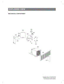Mechanical Compartment parts for Lg Refrigerator UPSXB2627S from AppliancePartsPros.com