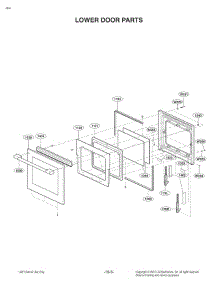 Section 3 parts for Lg Range UPWD3034ST from AppliancePartsPros.com