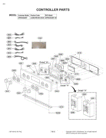 Section 4 parts for Lg Range UPWD3034ST from AppliancePartsPros.com