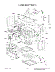 Section 6 parts for Lg Range UPWD3034ST from AppliancePartsPros.com