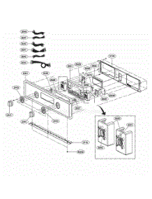Controller Parts parts for Lg Wall Oven UPWS3044ST from AppliancePartsPros.com