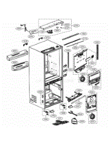 Case Part parts for Lg Refrigerator URETC1408N from AppliancePartsPros.com