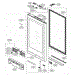 Top Compartment Door - Frame