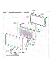 Door Parts parts for Lg Range URFS518S from AppliancePartsPros.com