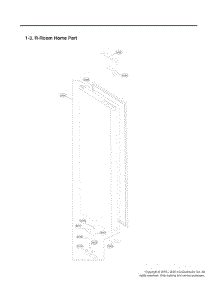 Section 6 parts for Lg Refrigerator URNTC2306N from AppliancePartsPros.com