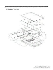 Section 10 parts for Lg Refrigerator URNTS3106N from AppliancePartsPros.com